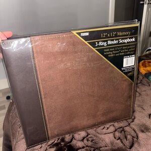 PIONEER Brown 3-Ring Memory Scrapbook